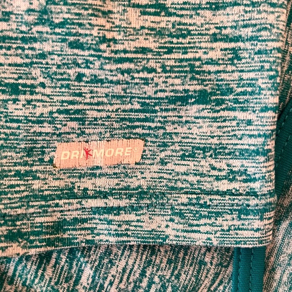 Danskin Now Women’s Teal Long Sleeve Athletic Shirt - Picture 4 of 4